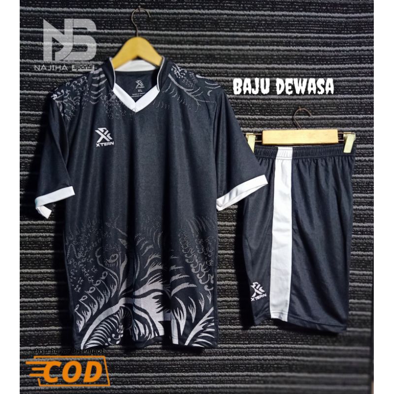 Setelan Jersey Bola Dewasa Baju Bola Futsal Motif Batik Terbaru