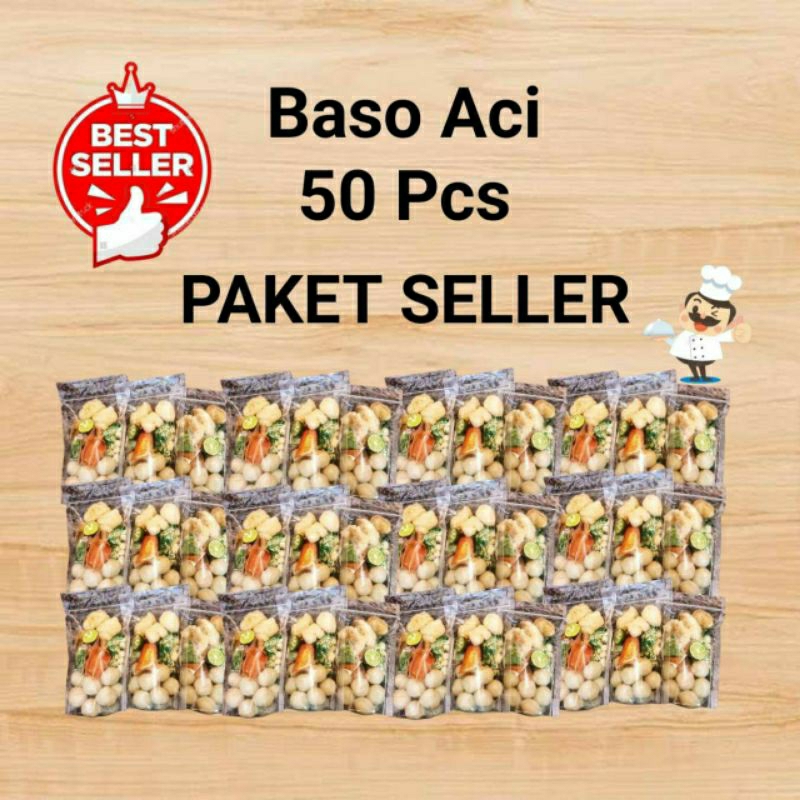 

Paket 50pcs baso aci