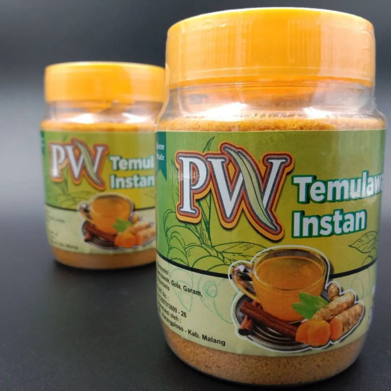 

PW Jahe Merah Temulawak Bubuk Minuman Instan Seduh Herbal Drink Oleh-Oleh Malang