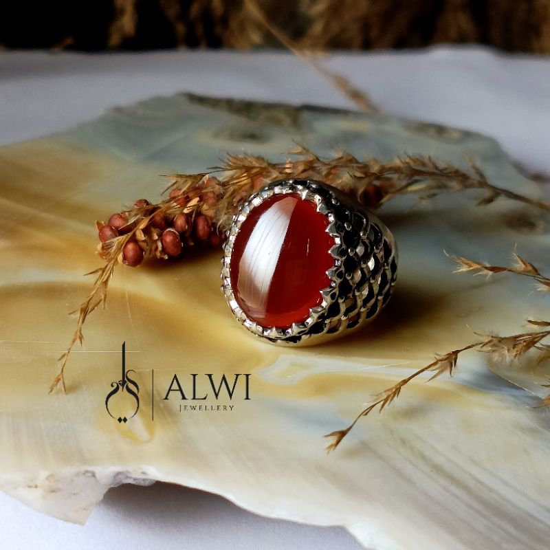 CINCIN YAMAN AHMAR HIGH QUALITY ASLI YAMAN