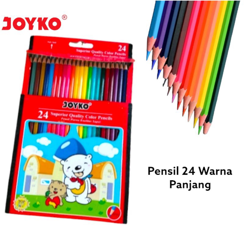

PENSIL WARNA 24 WARNA JOYKO