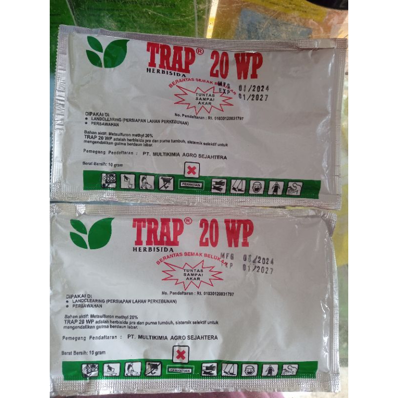 Herbisida Trap 20 wp 10gr