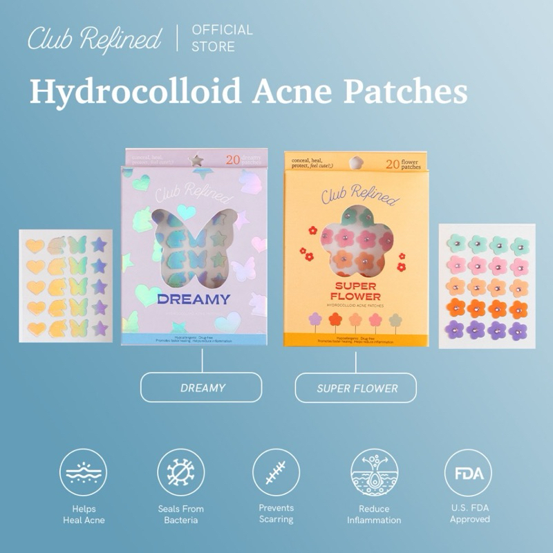 CLUB REFINED Hydrocolloid Acne Patch