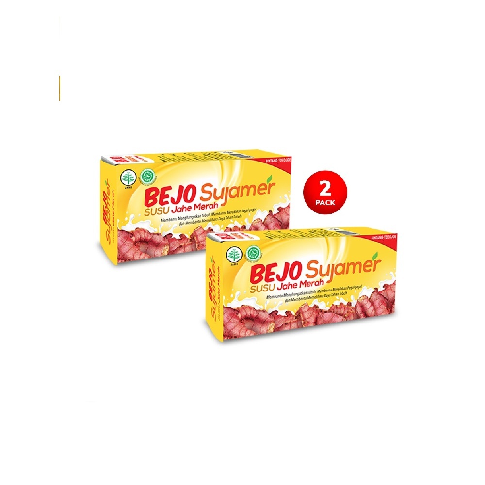 

BEJO SUJAMER (Susu Jahe Merah) 1 Kotak isi 10 Sachet enc