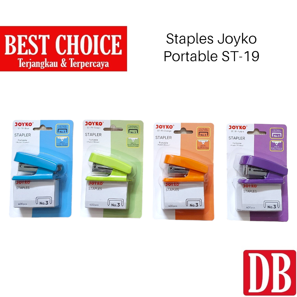 

Staples / Stapler / Hekter Joyko ST-19 Portable