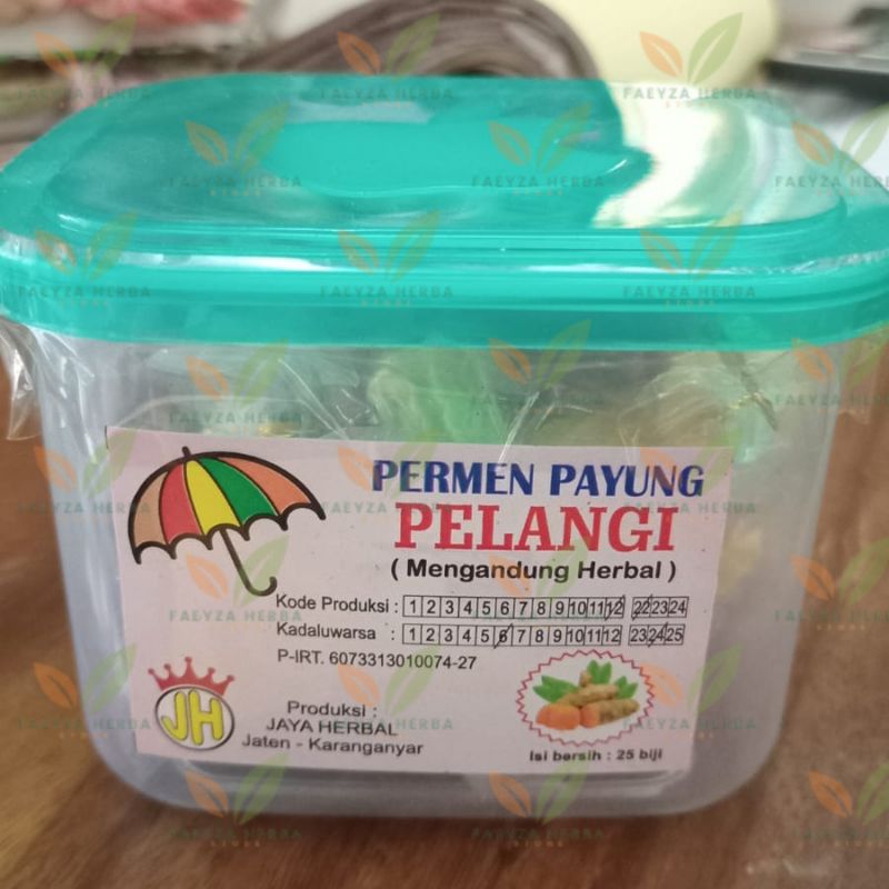 

Permen Pelangi Obat Cacing / Permen Payung Pelangi isi 25bj