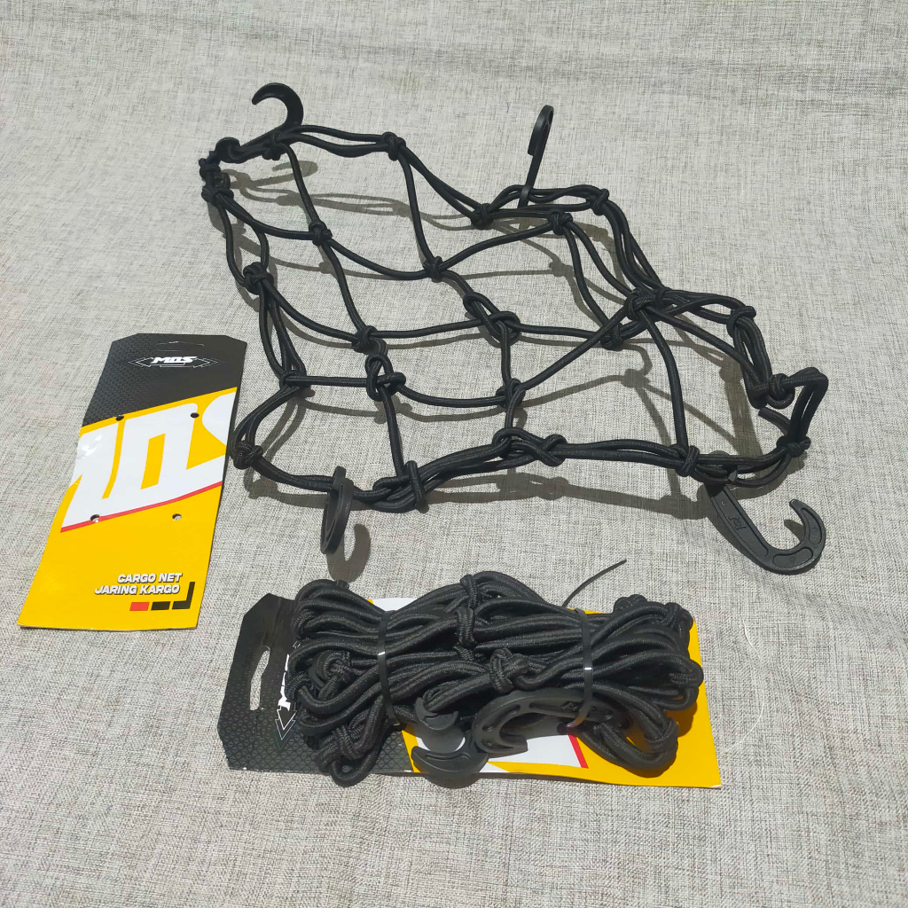 Jaring Helm Jumbo Universal Touring Lebar 40x40 Diameter tali 6mm Jala Helm CB GL Tiger Megapro Vixi