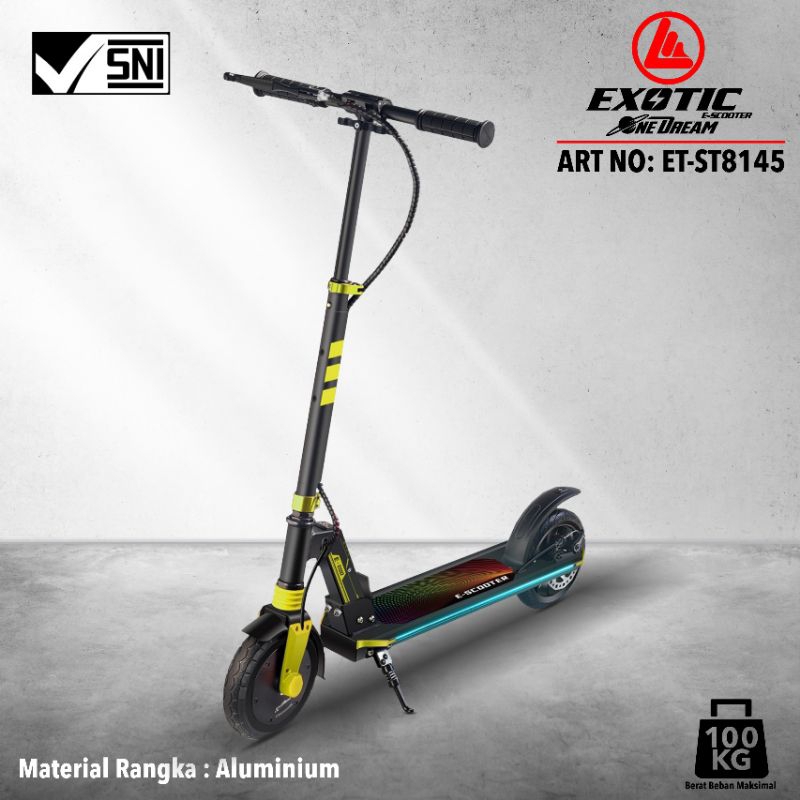 Skuter Listrik Exotic ST 8145 Electric Scooter Alloy
