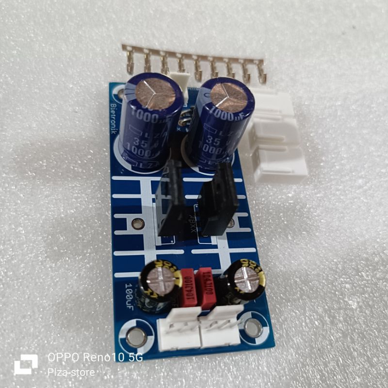 Kit psu simetris 12V/15V dobel layer kit power Supply simetris 12 volt/15 volt untuk power amplifier