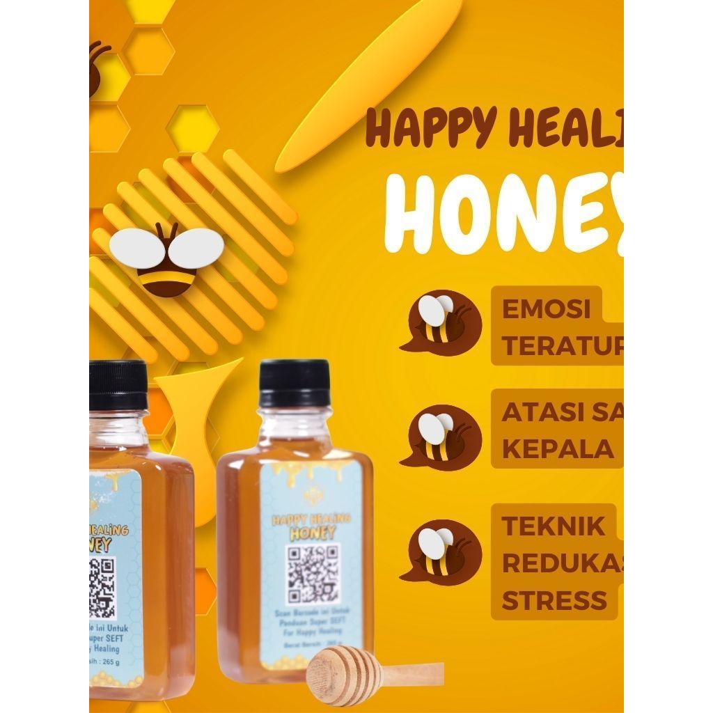 

Madu Happy Healling Honey I Penghilang Stres Paling Ampuh I stress gone honey I Anti Stres Depresi Herbal I penurun gula darah kolesterol I obat asam urat I Insomnia