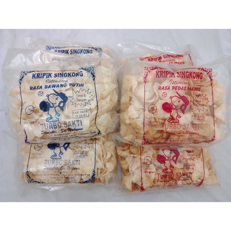 

Keripik Singkong Asli Madura Merk Turbo