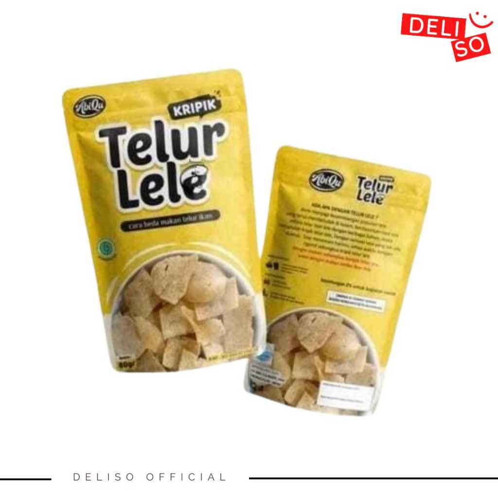 

Abiqu Kripik Telur Ikan Lele 80gr Snack Sehat MPASI 1thn+ NO MSG