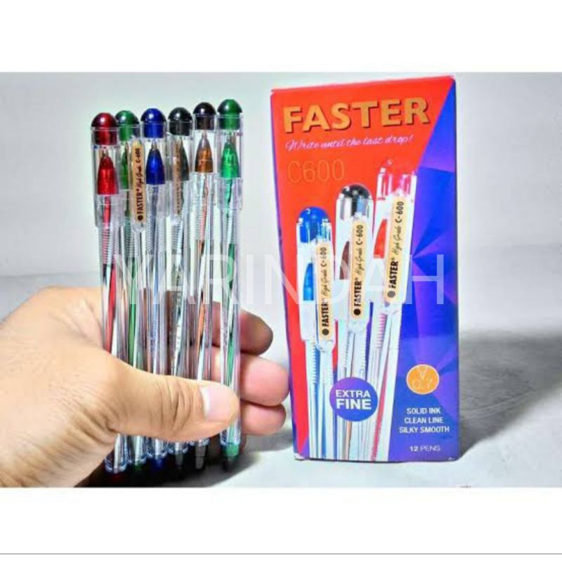 

Pulpen Faster C600 Ballpoint Faster 1 Lusin