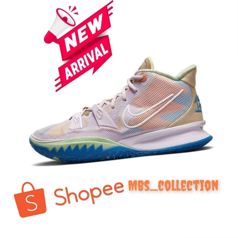 SEPATU KYRIE 7 REGAL PINK BASKET BALL PREMIUM ORIGINAL UNISEX CEWEK COWOK