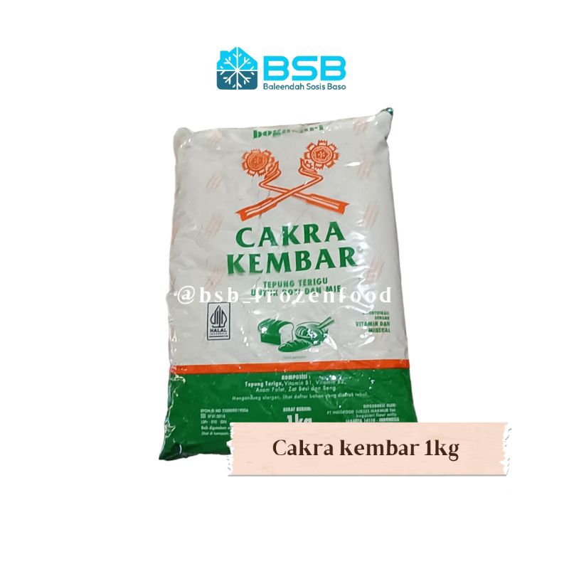 

Terigu Cakra Kembar Tepung Terigu Ekonomis 1 kg