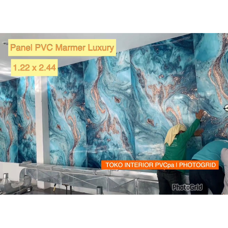 Panel Marmer PVC Luxury Panel Marmer PVC Mevvah PVC panel marmer premium