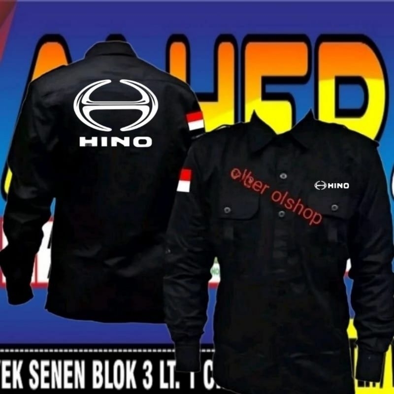 kemeja Hino baju Hino seragam Hino kemeja kerja Hino baju kerja Hino seragam kerja Hino Pdh Hino Pdl