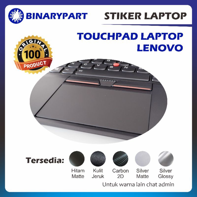 GARSKIN TOUCHPAD LAPTOP LENOVO - Stiker Touchpad / Mousepad Laptop Lenovo