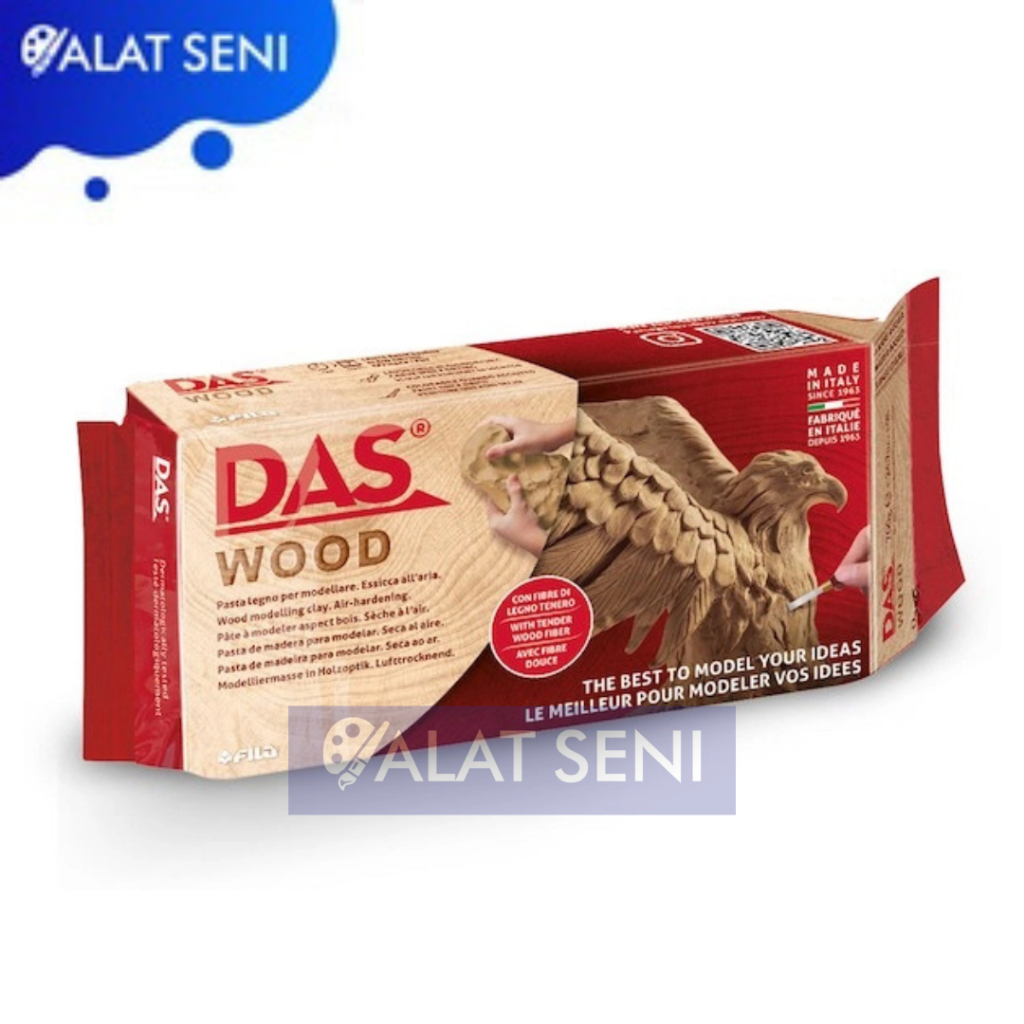 DAS MODELLING CLAY WOOD 350gr / DAS CLAY