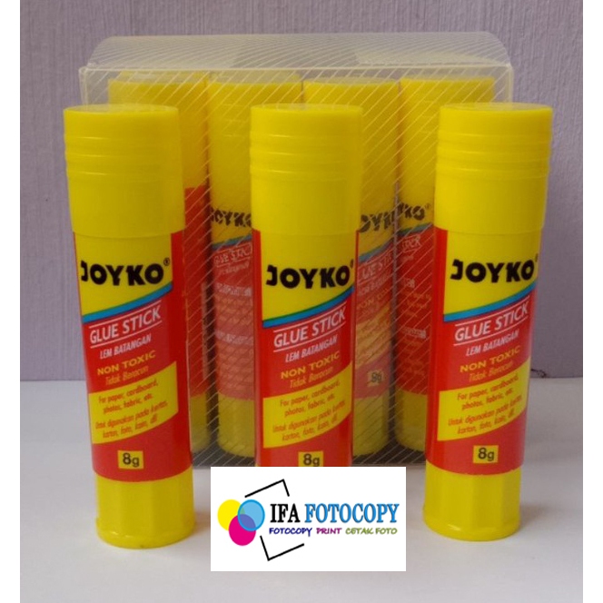 

Lem Joyko Glue Stick Lem Kertas 8 Gram