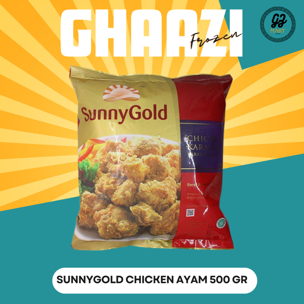 

SUNNYGOLD CHICKEN KARAGE 500 GR