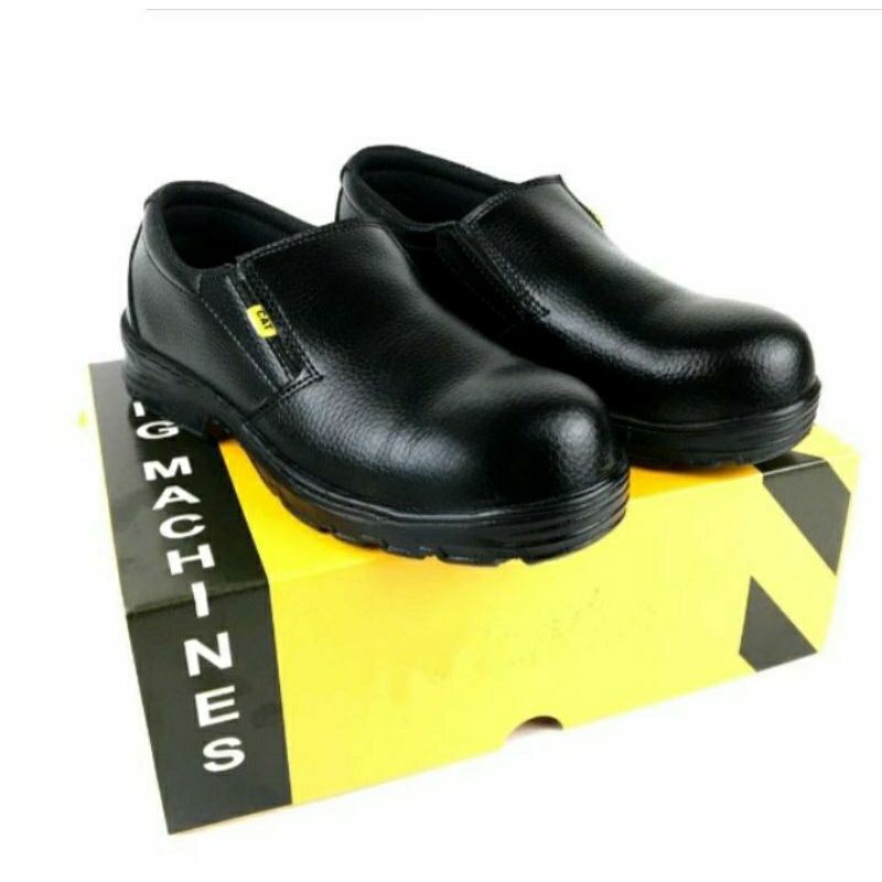 SEPATU SAFETY PENDEK PRIA UJUNG BESI KERJA LAPANGAN PROYEK
