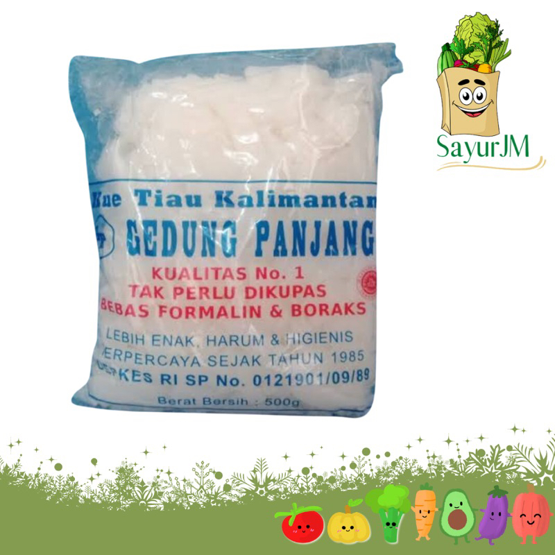 

SayurJM - Kwetiau Kalimantan Gedung Panjang polos / kuetiau GP