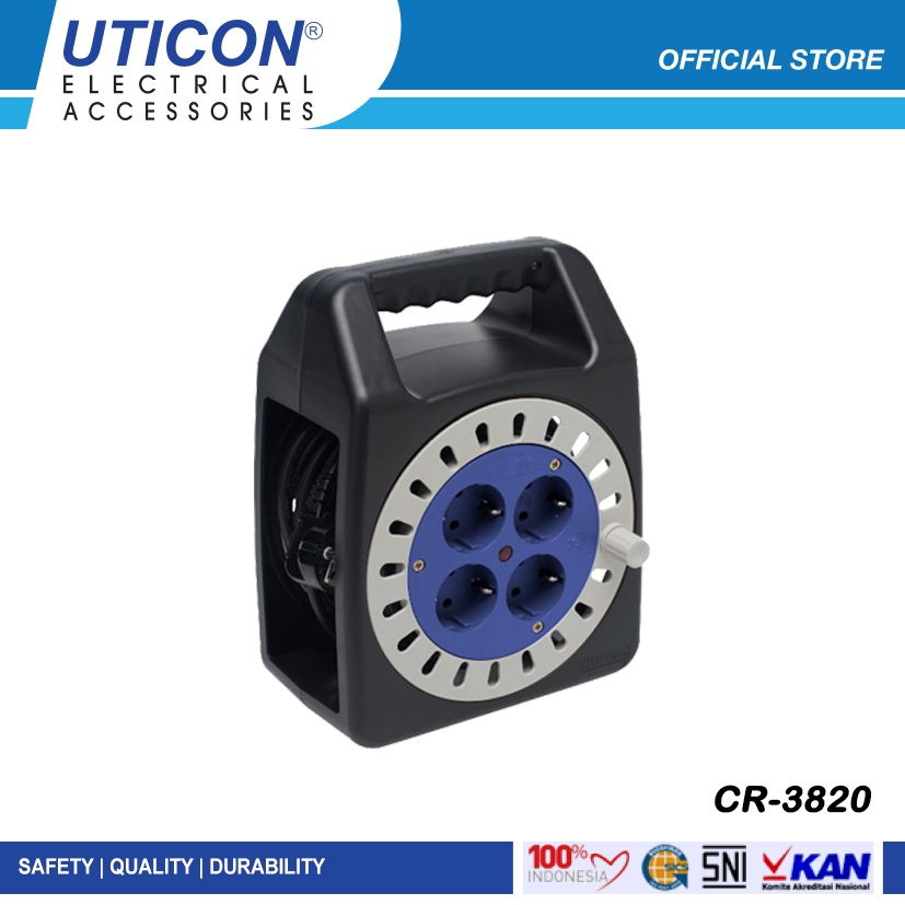 Uticon CR-3820 Kabel Roll 20Meter