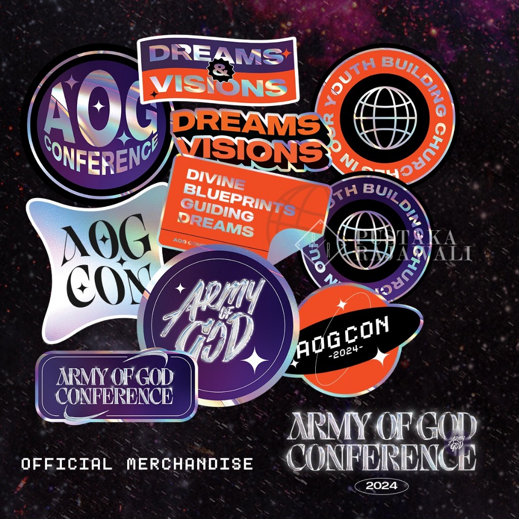 

Sticker Dreams & Visions : Official Merchandise AOG Conf