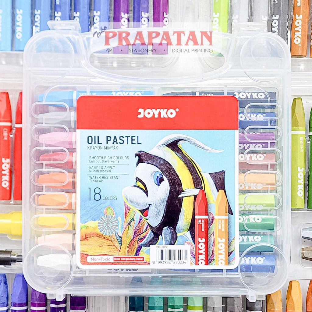 

Joyko Oil Pastel 18C | Crayon Minyak