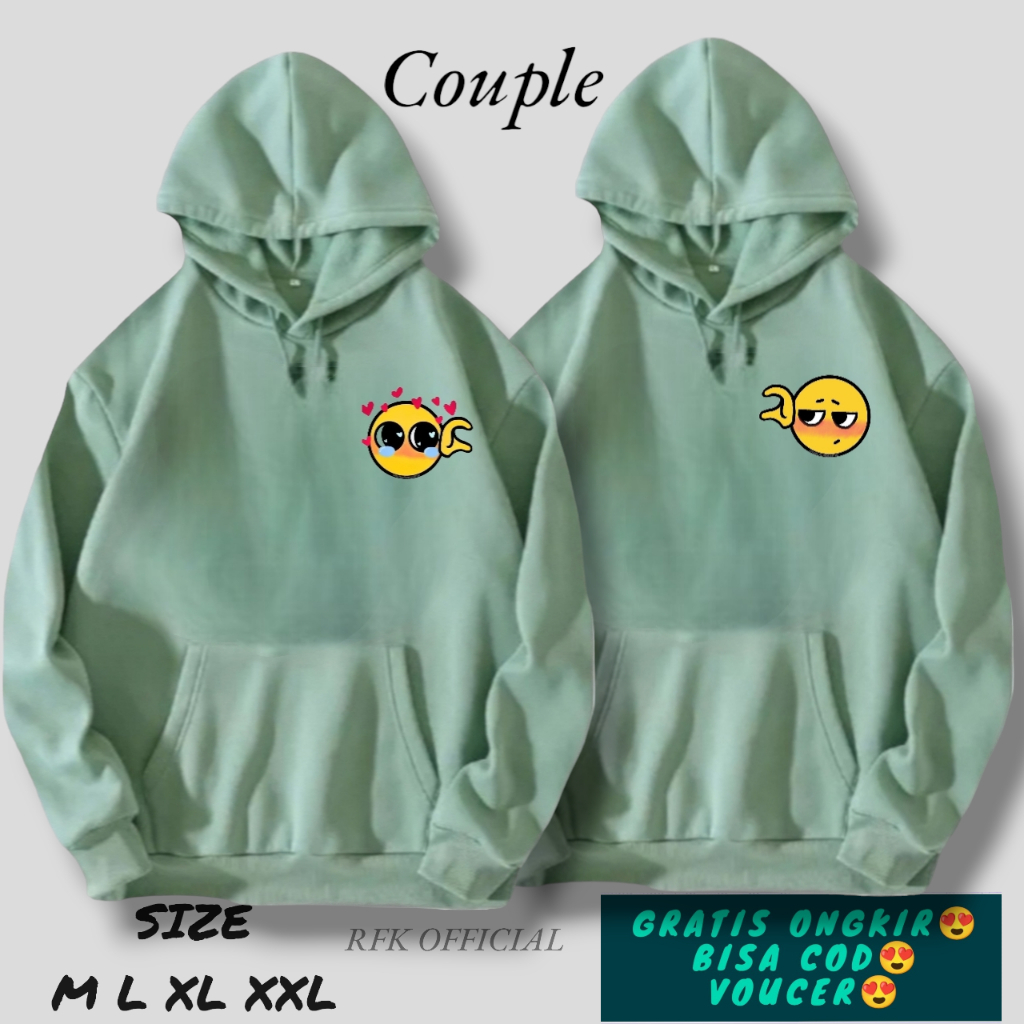 sweater couple / hoodie couple / switer couple pasangan 2 pcs / hoodie couple pasangan 2 / jaket cou