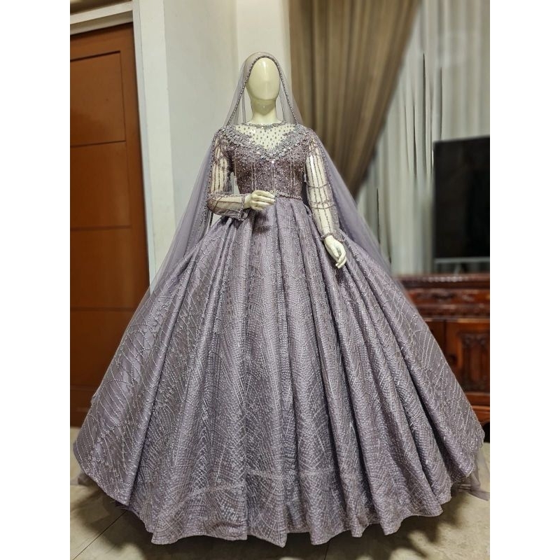 GAUN PENGANTIN BARBIE/Gaun barbie pengantin premium/kebaya pengantin premium mewah