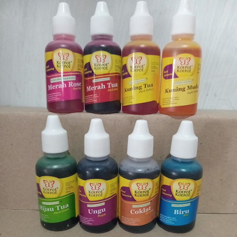 

Pewarna makanan cap koepoe koepoe 30ml