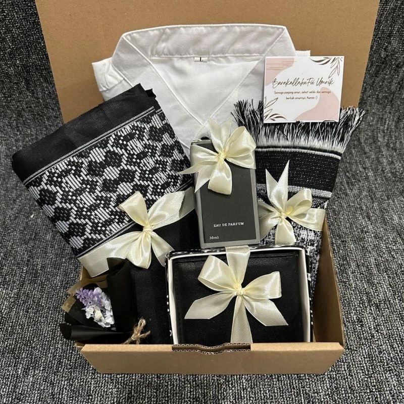

giftbox/hampers/kado cowok muslim