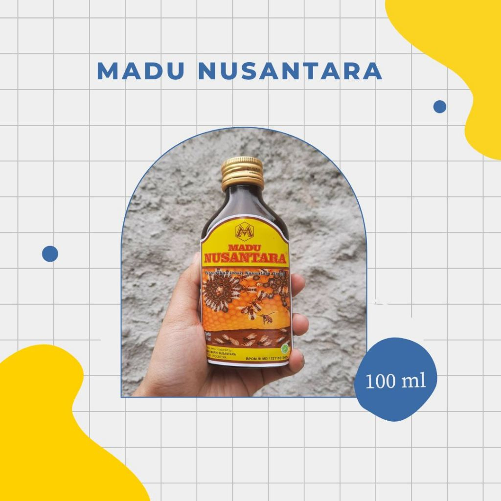 

Madu Nusantara Kab Cianjur - Madu Murni&Super Nusantara 100ML