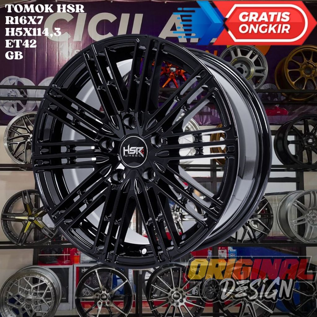 Velg Mobil XPANDER , CORTEZ , ERTIGA , INNOVA , HSR TOMOK RING 16 R16