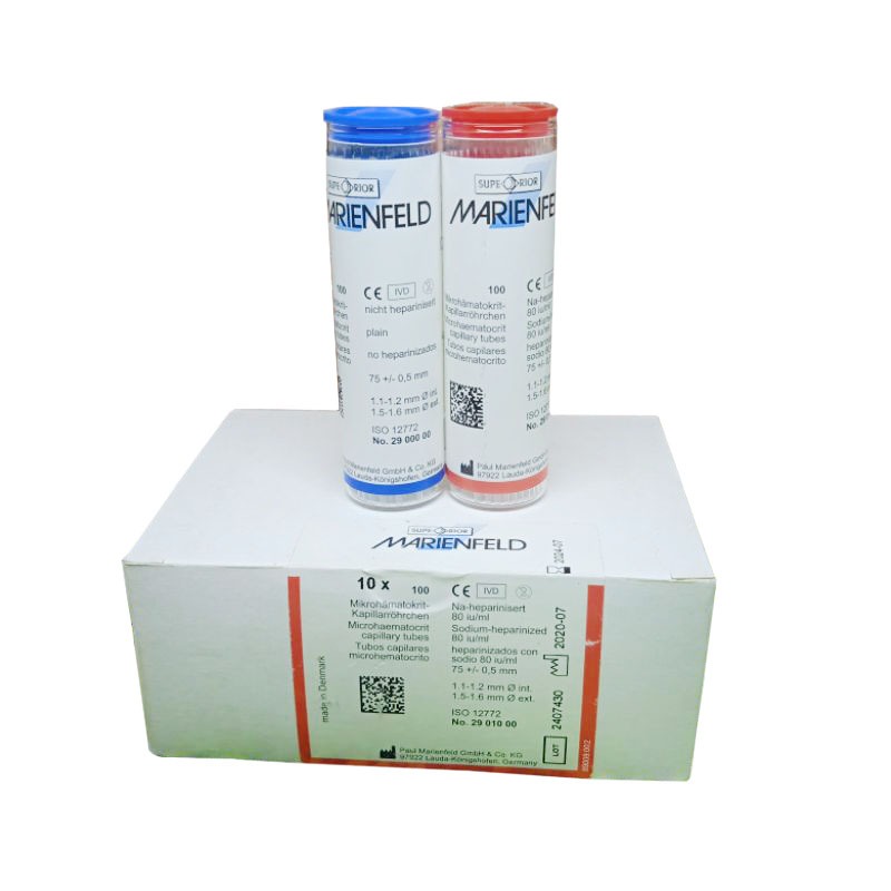 Tabung Mikro Kapiler Hematokrit Tube Marienfeld - Superior