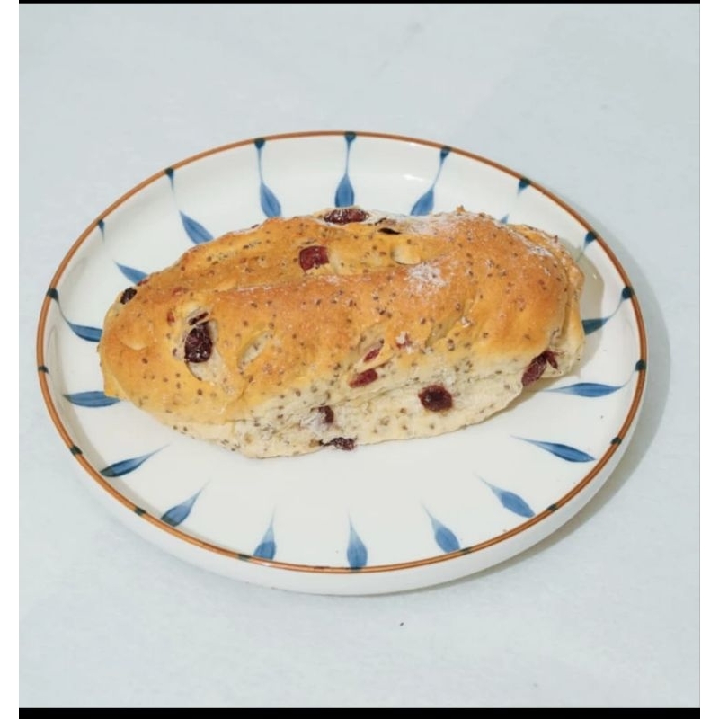 

RB22 roti macan viral artisan original bandung cranberry cheese double choc parmigiano choc fresh