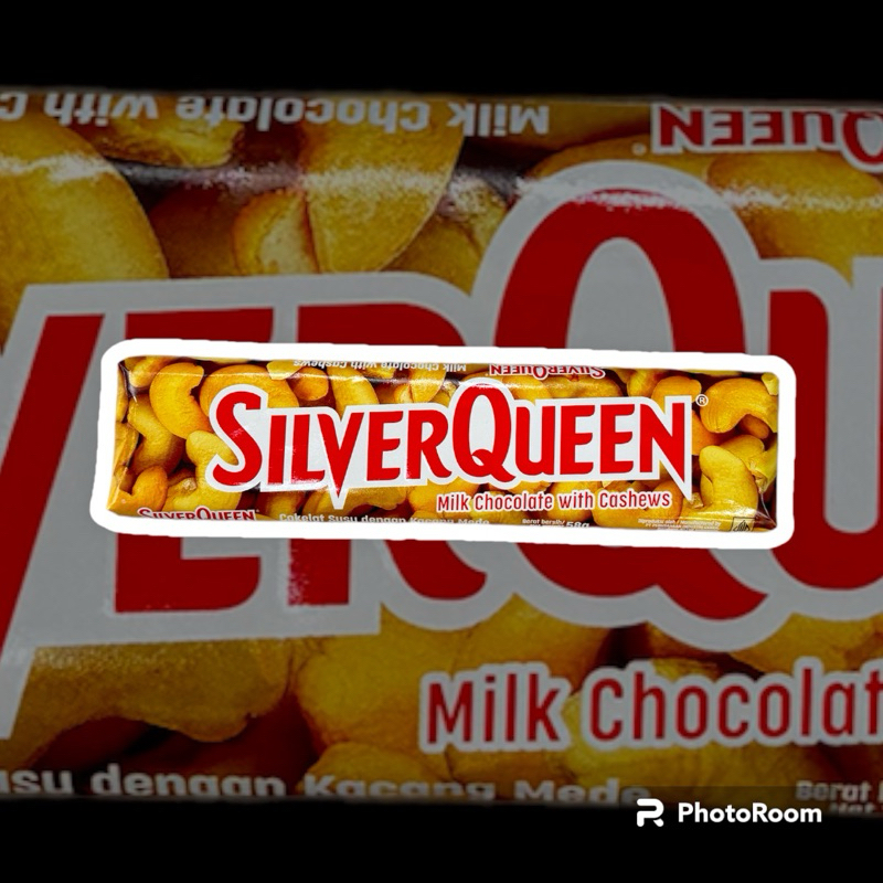 

silverqueen milk chocolate with cashew 58gr