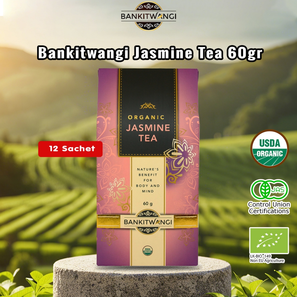 

Bankitwangi Organic Jasmine Tea 60gr-Teh Organik,Teh Melati,Teh Premium