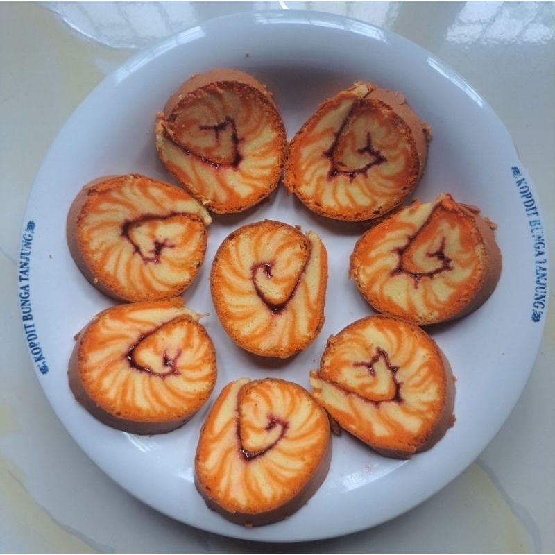 

Kue Bolu gulung textur sangat lembut dan halus