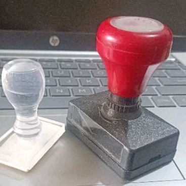 Stempel Murah Gagang Kristal Manual
