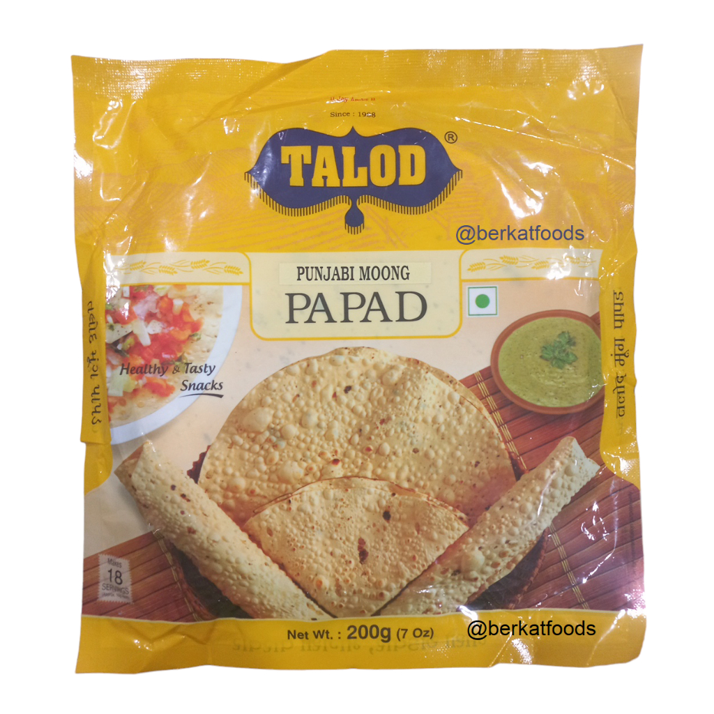 

Punjabi Moong Papad Talod / Crunchy Thin Cracker / Snack Kerupuk India