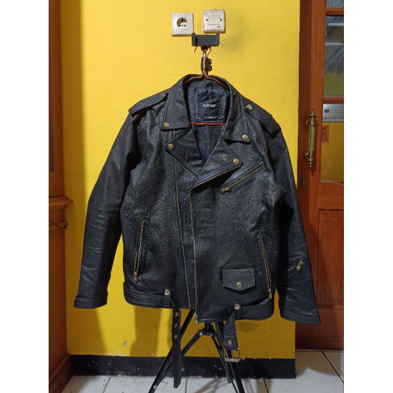 Leather jacket DK Maternal "REX" (second)(preloved), Jaket maternal second