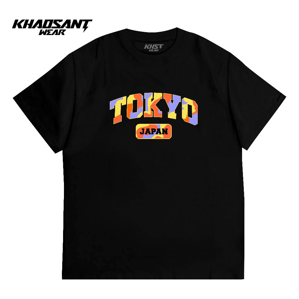 KHAOSANT Tshirt Tokyo Japan | Kaos Tokyo Japan Basic