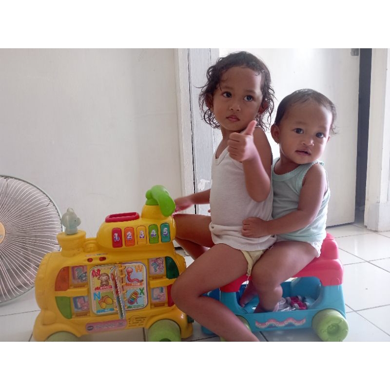 Train Vtech alfabet preloved