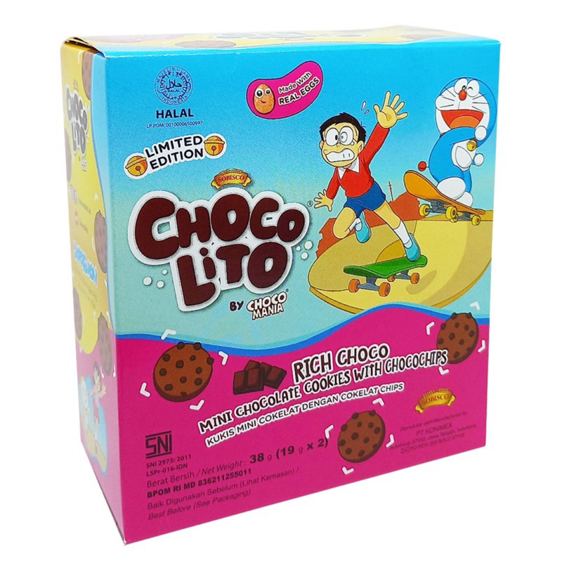 

CHOCOLITO Mini Cookies Chocochips 2 x 19 g