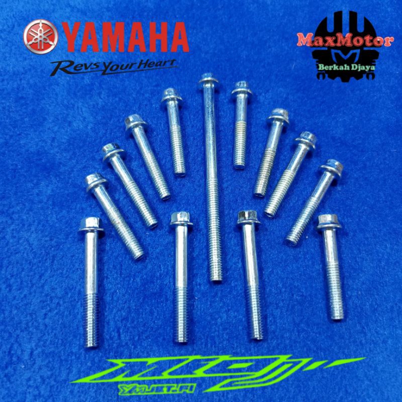 Baut Blok CVT Yamaha Mio J, Mio GT, Soul GT, Fino FI 115,Xride 115