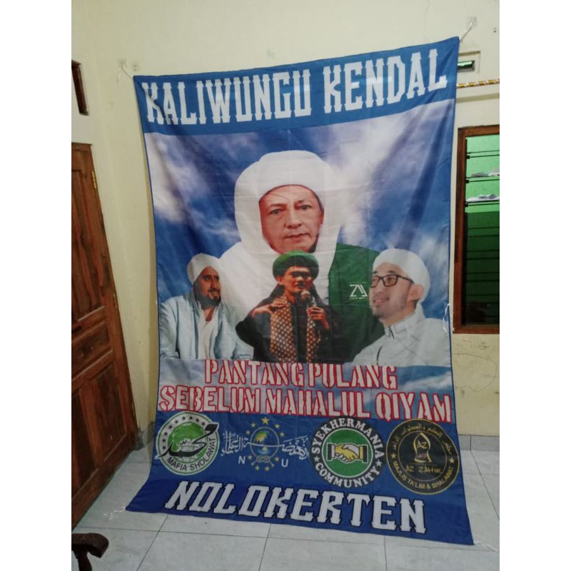 BENDERA PRINTING SYEKHERMANIA MAFIA SHOLAWAT AZ ZAHIR