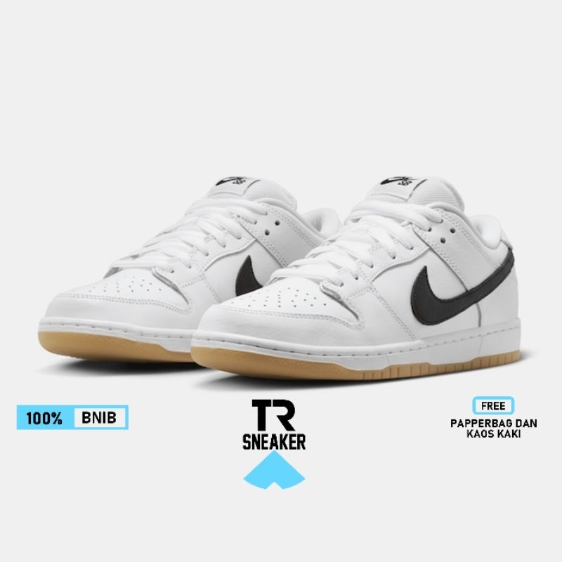 Nike SB Dunk Low Orange Label White Black